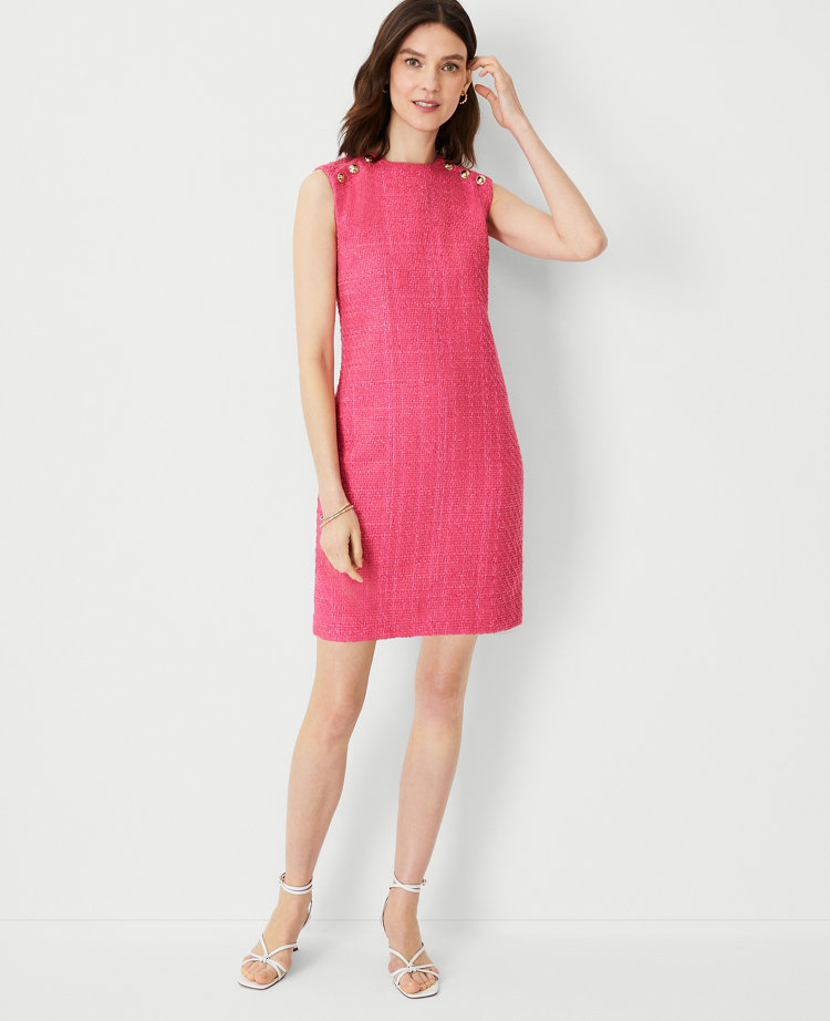 Ann taylor tweed outlet dress