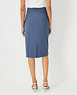 The Seamed Pencil Skirt in Bi-Stretch carousel Product Image 2