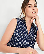 Tall Floral Sleeveless Camp Shirt carousel Product Image 3