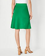 Petite Ribbed A-Line Sweater Skirt carousel Product Image 2
