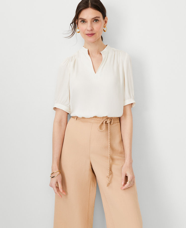 Petite Elbow Sleeve Popover