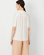 Petite Elbow Sleeve Popover carousel Product Image 2