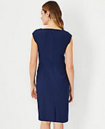 The Scoop Neck Zip Pocket Dress in Bi-Stretch carousel Product Image 2