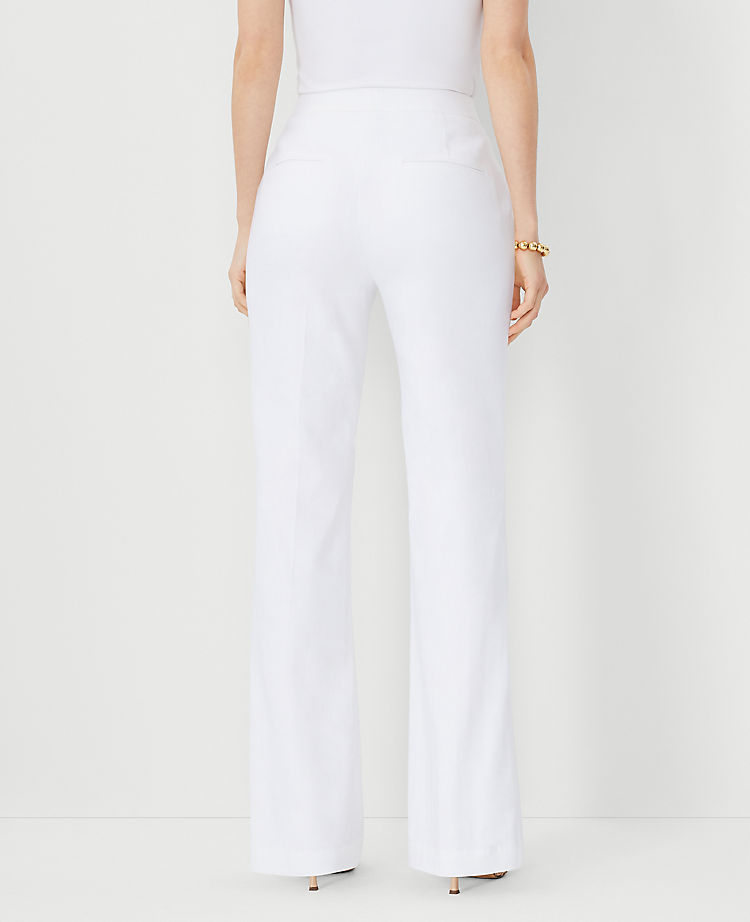 The Petite Trouser Pant in Linen Blend - Curvy Fit
