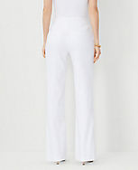 The Petite Trouser Pant in Linen Blend - Curvy Fit carousel Product Image 2