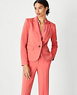 The Petite One Button Blazer carousel Product Image 1