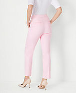 The Petite Eva Ankle Pant in Linen Blend carousel Product Image 2