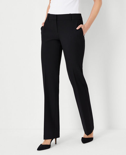 The Petite Mid Rise Trouser Pant in Seasonless Stretch