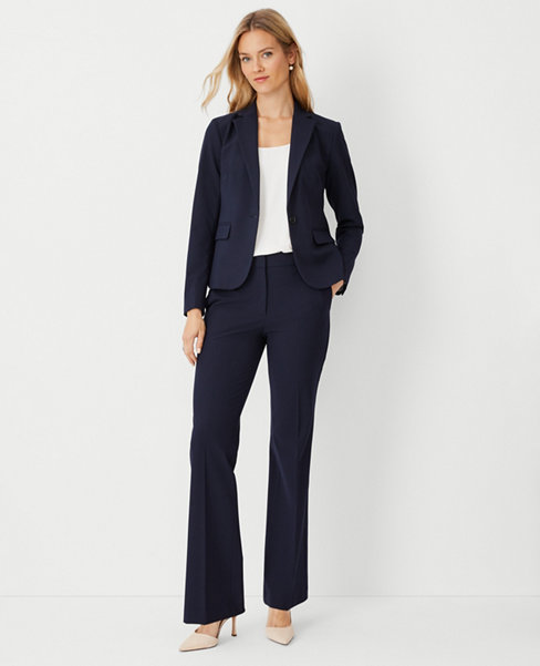 The Petite High Rise Trouser Pant in Seasonless Stretch