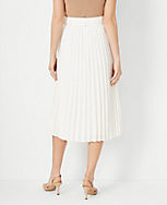 Belted Pleated Midi Skirt carousel Product Image 2