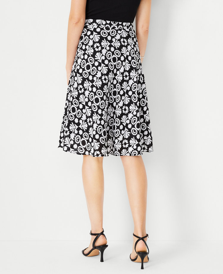 Petite Geo Full Skirt