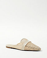Woven Mesh Loafer Slide Flats carousel Product Image 1