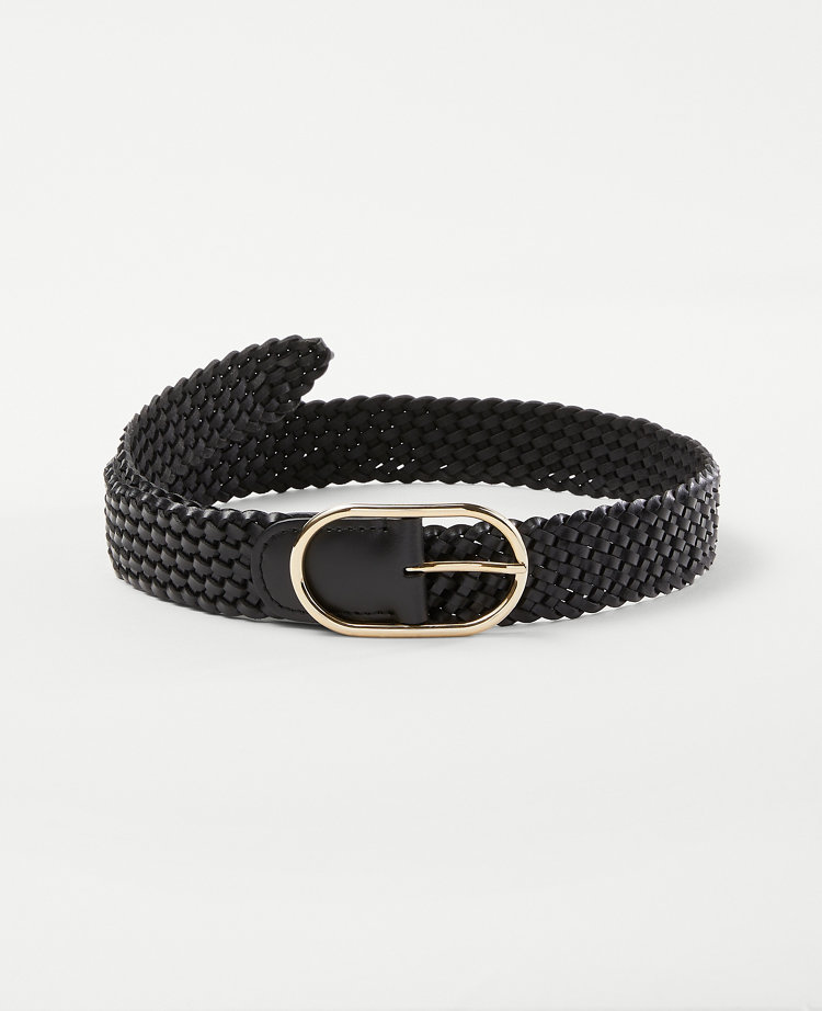 Woven Leather Belt