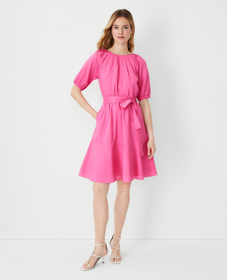 strapless open back dress Jean Maxi Dress - Pink Floral main image 1