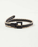 Stitched Braided Leather Belt carousel Product Image 1