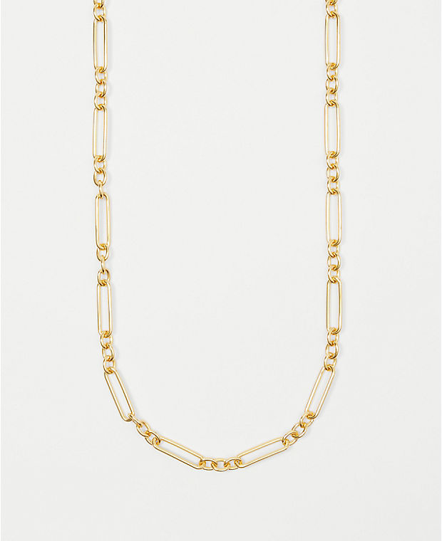 Chain Link Station Necklace