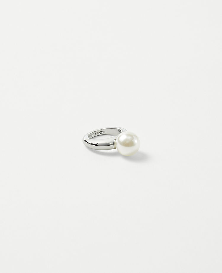 Pearlized Statement Ring