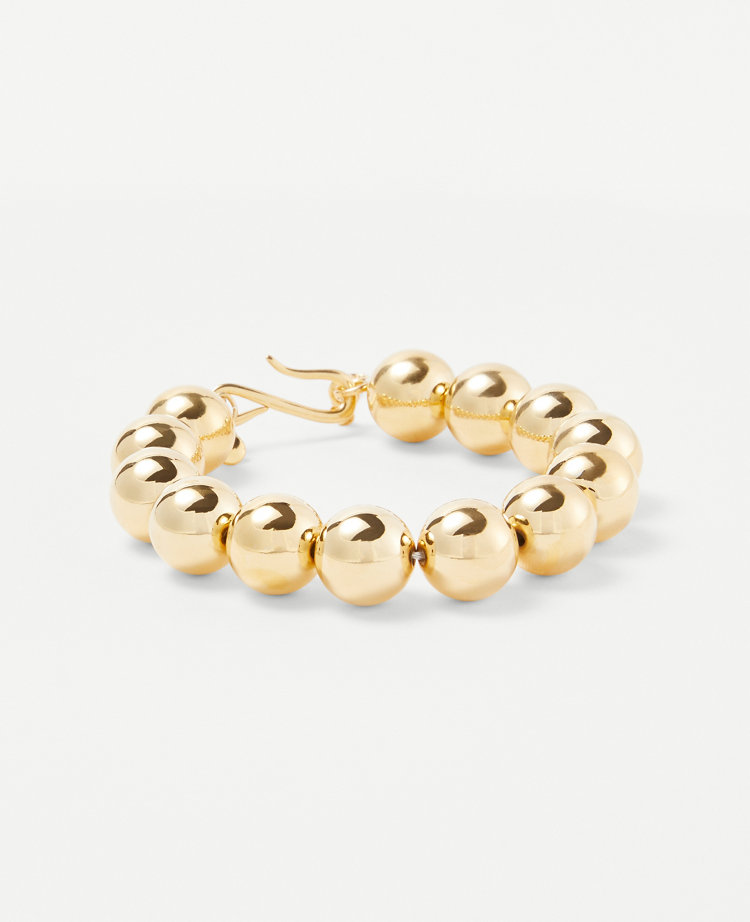 Metal Ball Oversized Bracelet