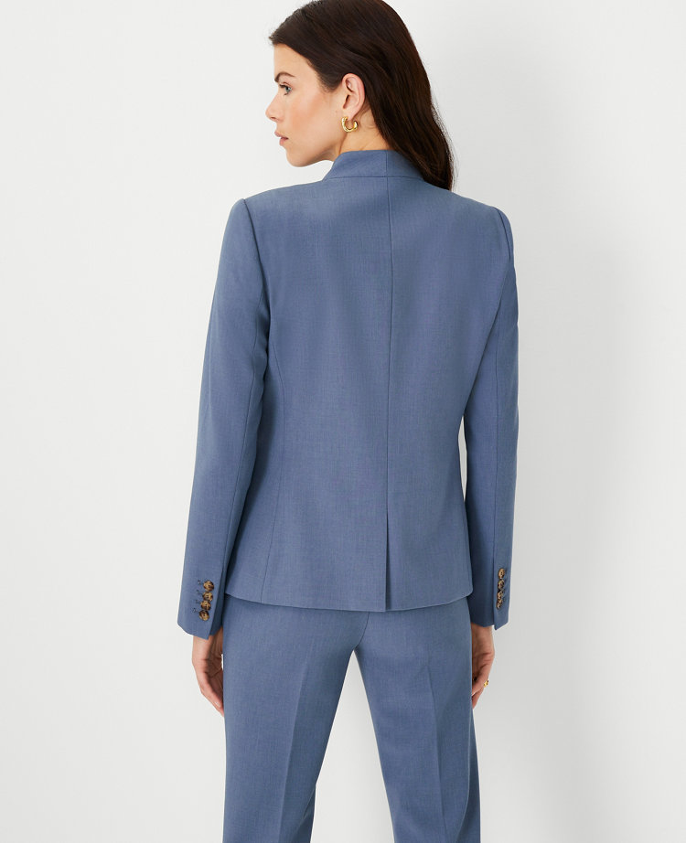 The Petite Cutaway Blazer in Bi-Stretch carousel Product Image 2