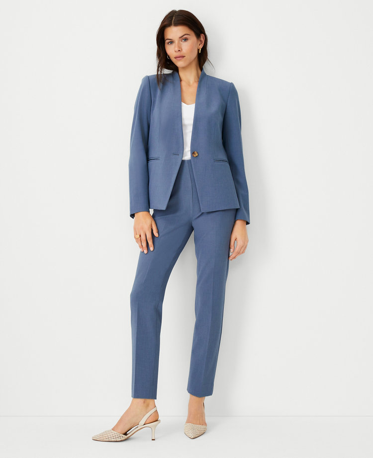 The Petite Cutaway Blazer in Bi-Stretch carousel Product Image 3