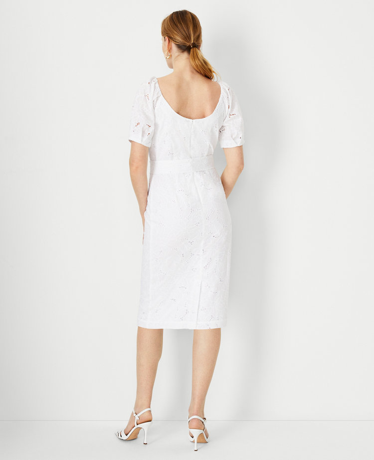 Puff Sleeve Elegant Dress DPY0007