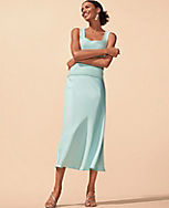 Petite Bias Slip Skirt carousel Product Image 4
