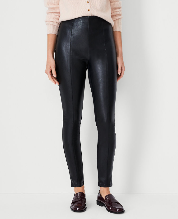 Faux Leather Leggings | Ann Taylor