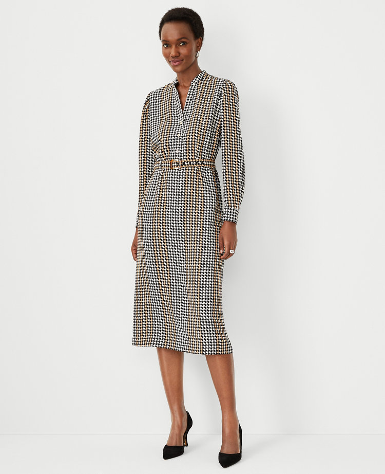 Houndstooth dress