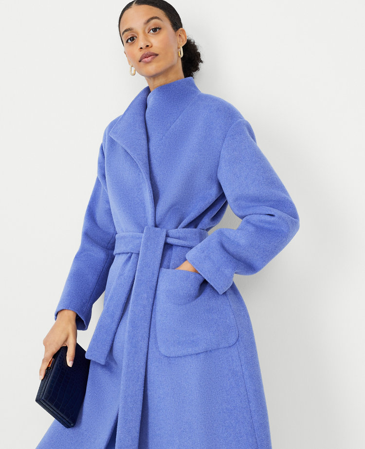 Petite wool sale blend coat