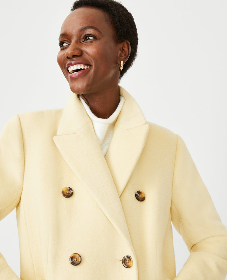 Petite mustard coat hotsell