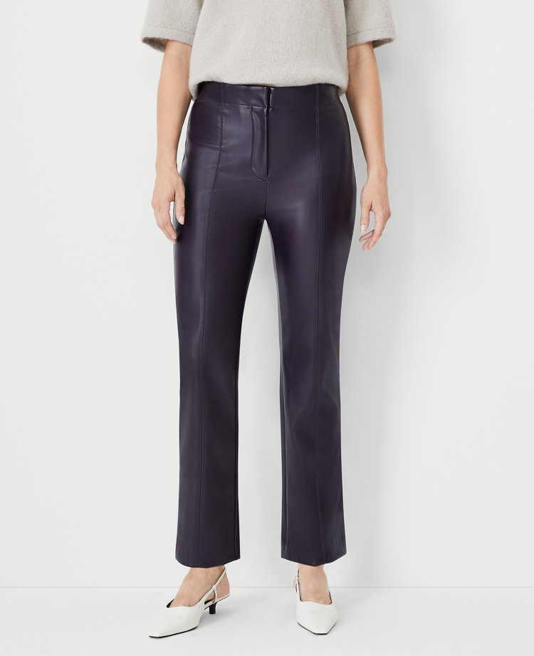 Petite Faux Leather Pants | Ann Taylor