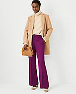 The Petite Belted Boot Pant in Stretch Twill carousel Product Image 3