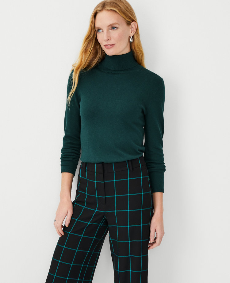 Ann taylor cheap black turtleneck