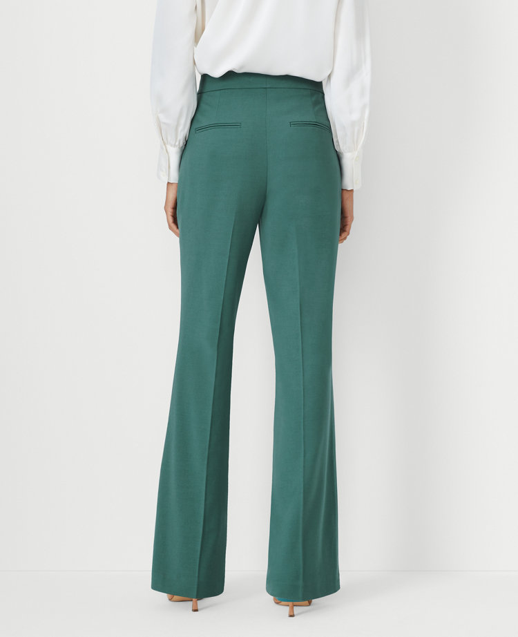 The Petite High Rise Trouser in Lightweight Weave