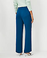 The Petite Side Zip Straight Pant in Satin carousel Product Image 2