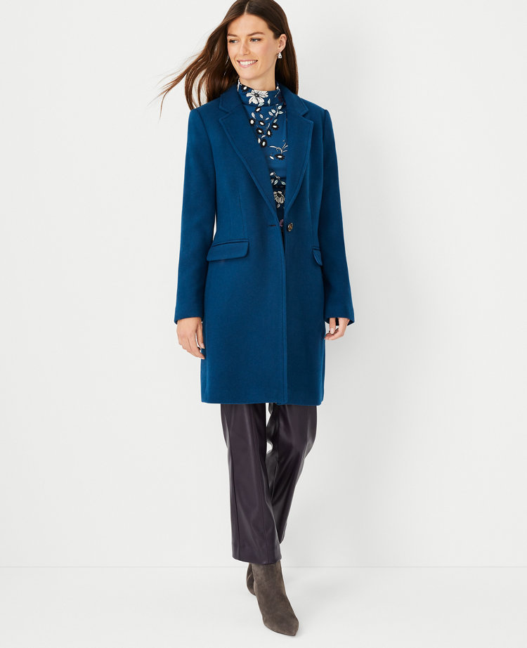 Petite wool best sale coat womens