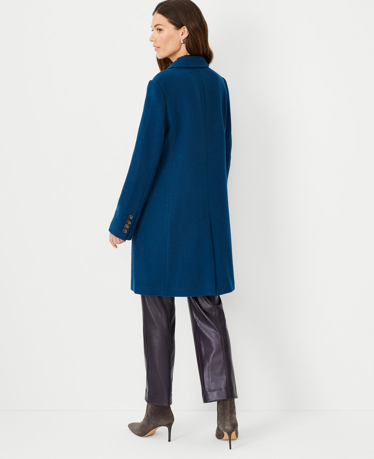 Petite wool blend outlet coat