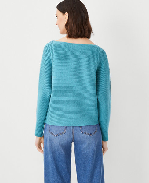 Stitched Boatneck Sweater