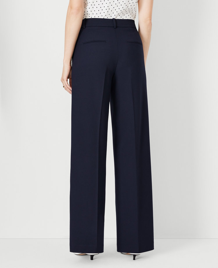 Wide leg hotsell pants navy