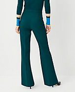 The Petite Flare Trouser Pant in Double Crepe carousel Product Image 2
