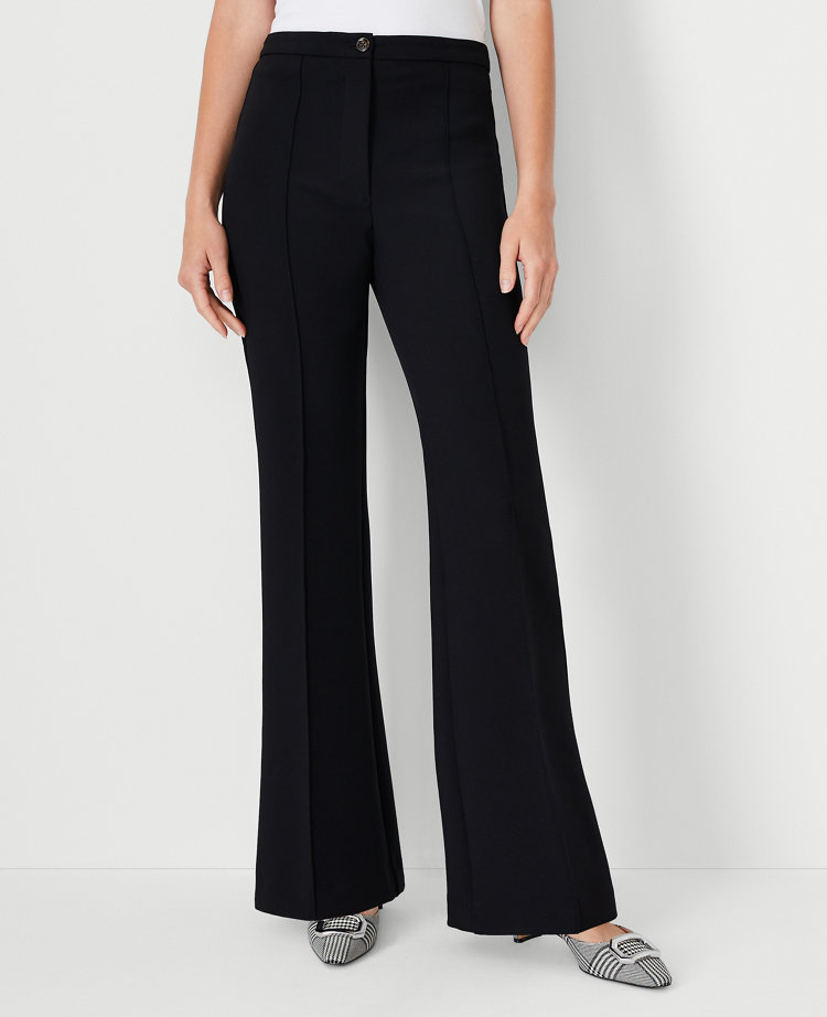 Women's Black Petite Trousers