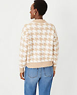 Petite Houndstooth Wedge Sweater carousel Product Image 2