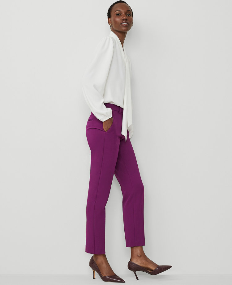 Women s Purple Pants Ann Taylor