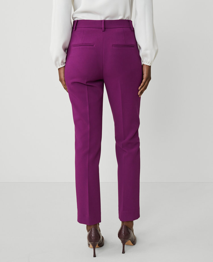 Ann Taylor The High-Rise Eva Pant Pulsar Purple Women's