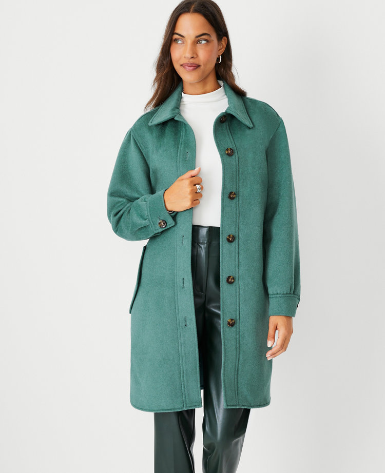 Wool coats for women