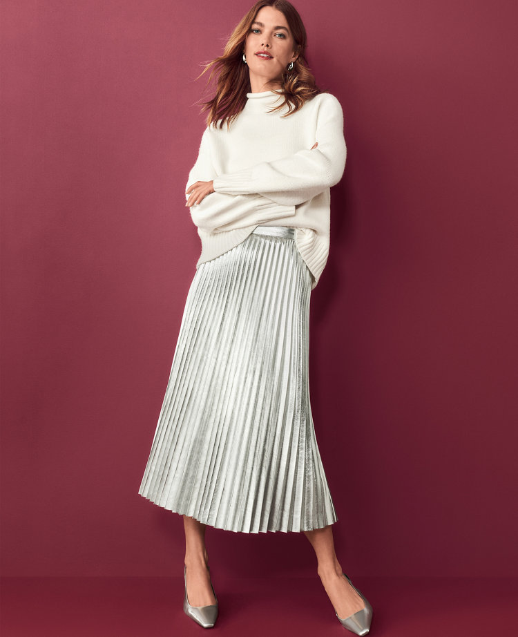 Petite Roll Neck Relaxed Sweater