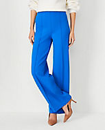 The Petite Side Zip Straight Pant in Twill carousel Product Image 3