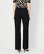 The Petite Side Zip Straight Pant in Twill carousel Product Image 2