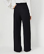 The Wide Leg Pant in Fluid Crepe carousel Product Image 2