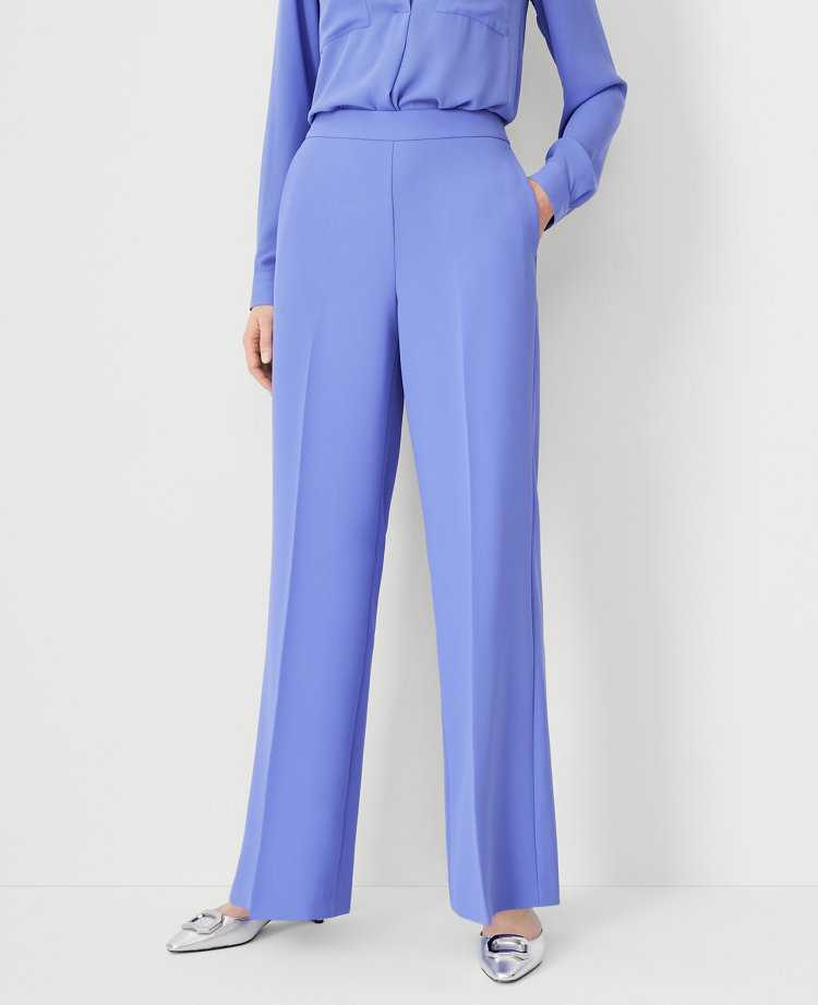 Women's Blue Dress Pants Ann Taylor